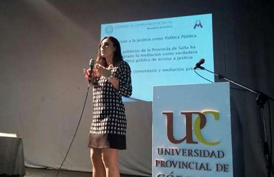 Salta expuso sus políticas de mediación en un encuentro internacional