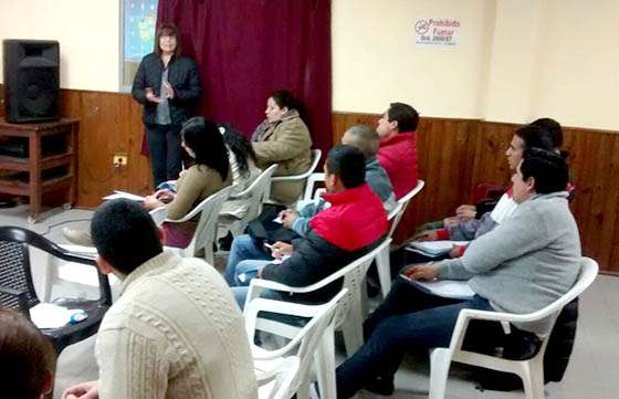 Capacitación al personal del Centro de Jóvenes en Conflicto con la Ley Penal