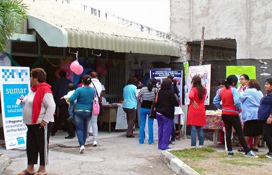 Se realiza una Feria de Salud Adolescente en el barrio Castañares