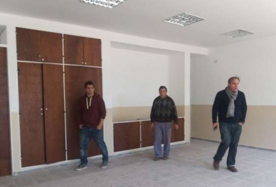 Está próxima a finalizar la construcción del nivel inicial y primario de la escuela Martín Fierro