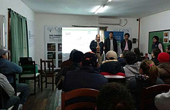 Industria asesoró y capacitó a empresas del sector maderero en Orán