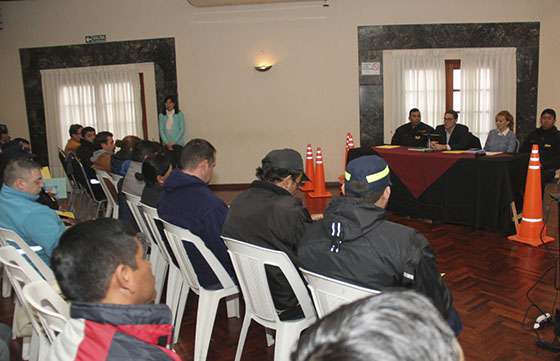 Amplia participación de agentes de tránsito en el Consejo Ejecutivo de Seguridad Vial
