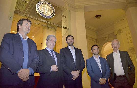 Proyectan intercambios con la Bolsa de Comercio de Rosario