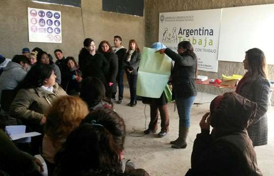 Capacitación destinada a los titulares del programa Argentina Trabaja