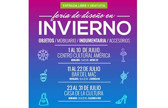 La Feria de Diseño brinda una propuesta diferente en estas vacaciones