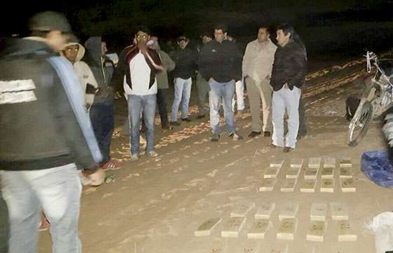Más de 250 mil dosis de droga  fueron secuestradas en un exitoso operativo de la Policía