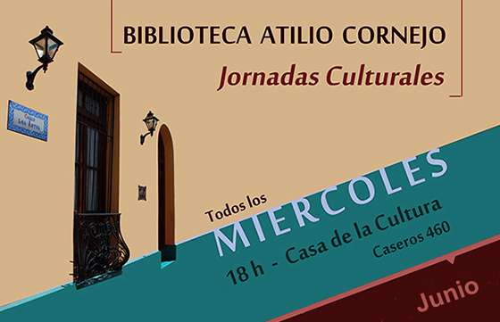 En julio continúan las Jornadas Culturales