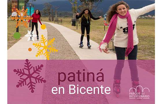 Esta tarde se realizará un encuentro de rollers en el Parque del Bicentenario
