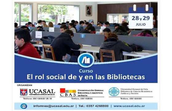 Capacitación para bibliotecarios en el Complejo de Bibliotecas y Archivos de Salta