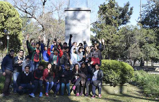Centros de Actividades Juveniles del Norte visitan la Capital