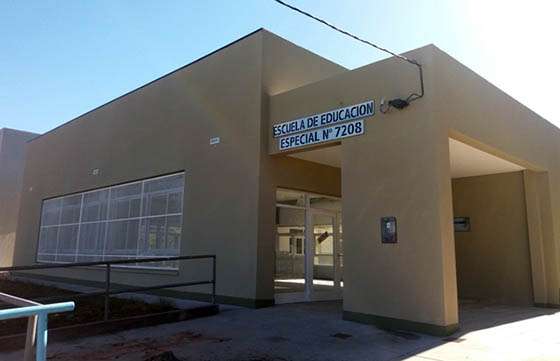 Finalizó la construcción de la nueva escuela de educación especial de La Caldera