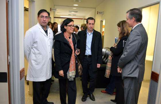 Representantes del Banco Mundial se interiorizaron del trabajo del hospital Público Materno Infantil y de Primer Nivel de Atención