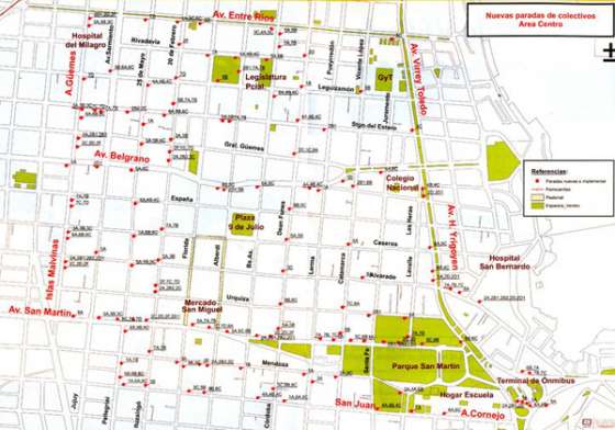 Reordenan el tránsito en la ciudad