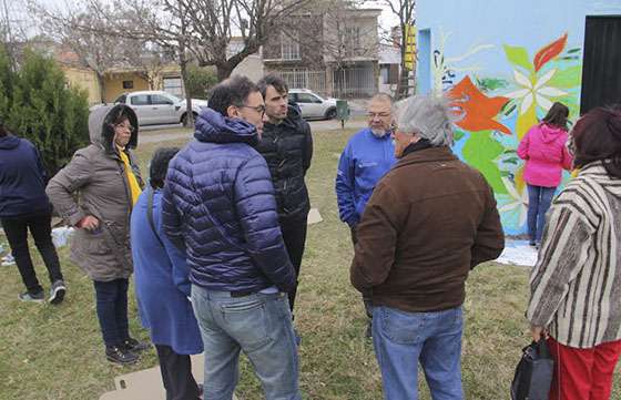 En Ciudad del Milagro Seguridad Vial concientizó con una propuesta artística