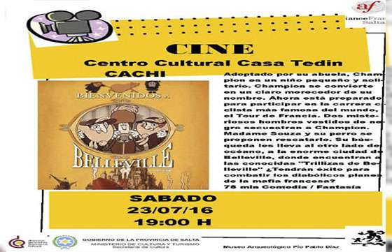 Ciclo de Cine del Mundo en el Centro Cultural Casa Tedín de Cachi
