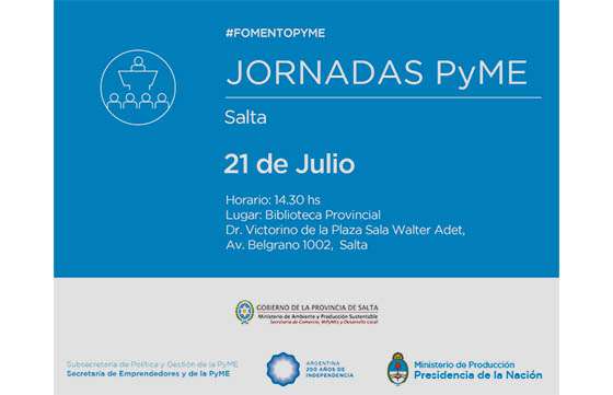 Hoy se realizará en Salta la Jornada Pyme