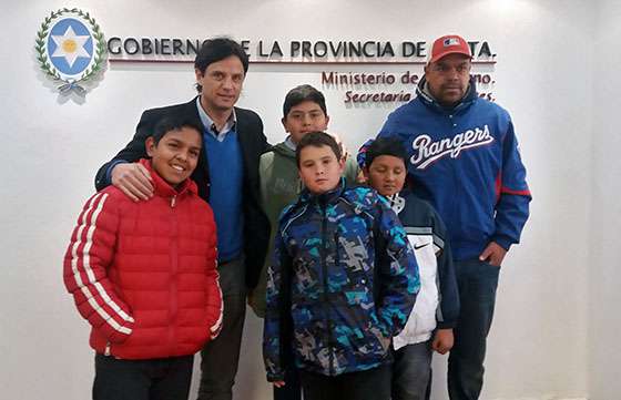 Salteños se preparan para el premundial de béisbol sub-12 en México