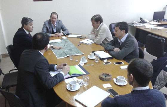 Funcionarios provinciales analizaron obras de infraestructura con autoridades de la CAF