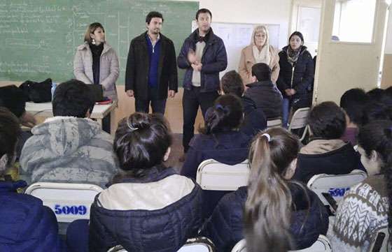 Capacitaron sobre prevención de adicciones a estudiantes de Rosario de la Frontera