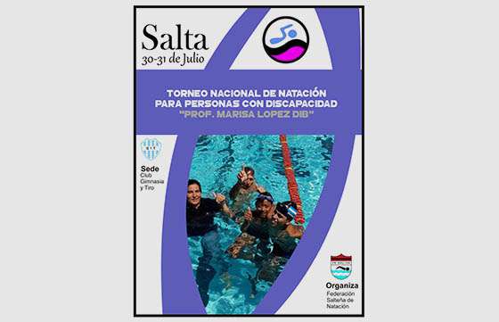 Salta será sede del 1º Torneo Nacional de Natación para personas con discapacidad