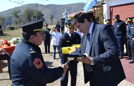 Se inauguró en La Caldera la obra de refacción de la División Lacustre y Fluvial