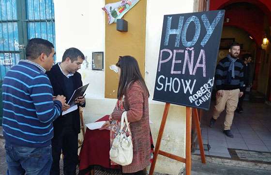 Defensa del Consumidor controló la exhibición de precios en restaurantes y peñas de Cafayate