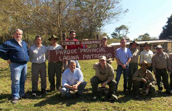 Guardaparques de Laguna Pintascayo cuentan con una nueva seccional