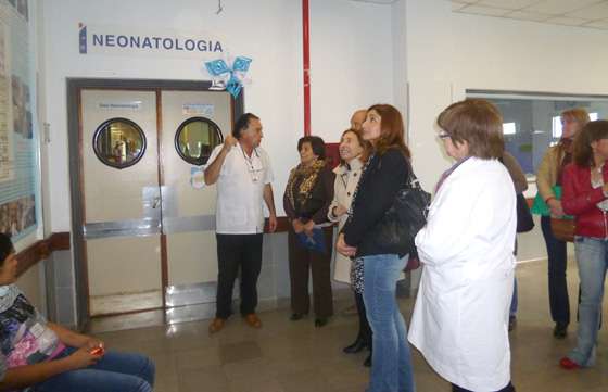 Funcionarias nacionales de Salud visitaron el Hospital Público Materno Infantil