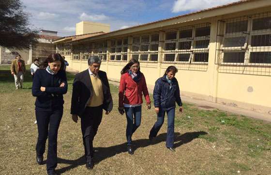 Autoridades de Educación recorrieron escuelas de Rosario de la Frontera