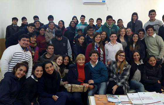 Jóvenes se capacitaron para crear una Red de promotores de inclusión