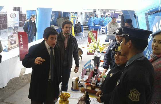 La Secretaría de Seguridad difundió sus actividades comunitarias en Rosario de la Frontera
