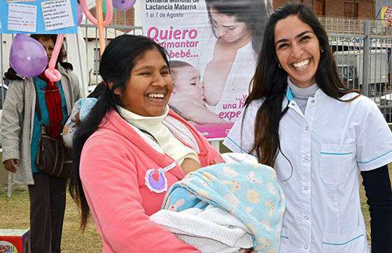 Promoción de la lactancia materna como clave para el desarrollo sostenible