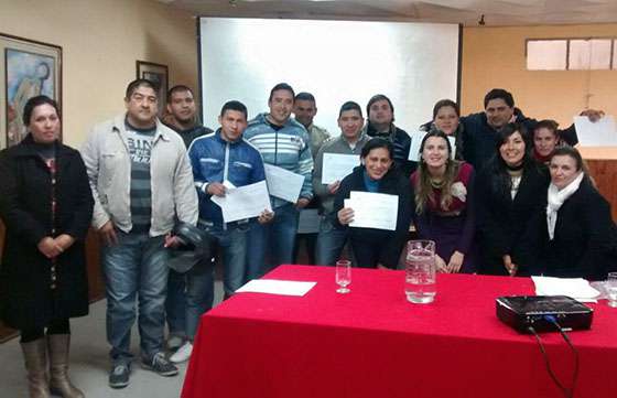 Finalizó el primer ciclo de capacitación para Centro de Atención de Jóvenes en Conflicto con la Ley Penal