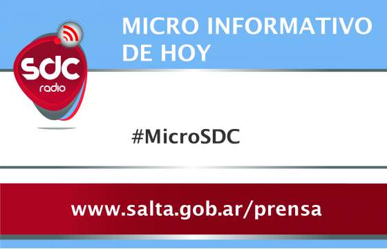 Micro informativo de la Secretaría de Comunicación