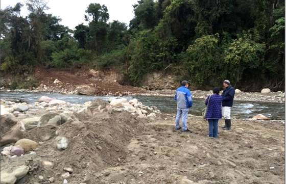 Supervisaron obras en las localidades Río Blanquito y Angosto del Paraní