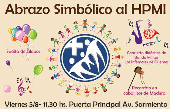 Hoy realizarán el abrazo simbólico en el Hospital Materno Infantil
