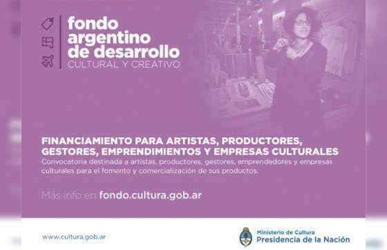 El Fondo Argentino de Desarrollo Cultural y Creativo lanzó una nueva convocatoria