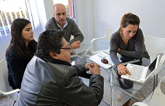 Trabajo de coordinación para la llegada del Centro de Atención Ciudadana a Tolar Grande