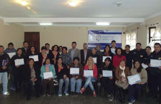 En la zona norte entregaron certificados de capacitación en seguridad ciudadana