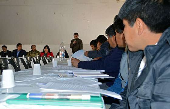 Informan a funcionarios del interior sobre el Plan Anafe en Casa