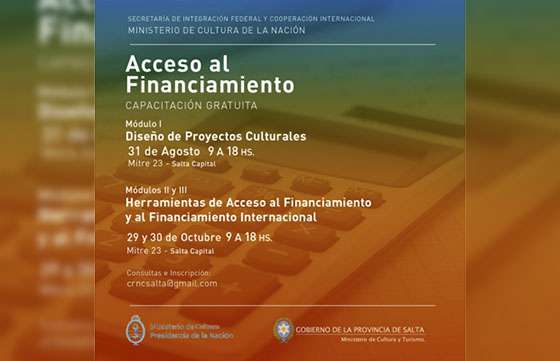 Capacitación sobre acceso al financiamiento