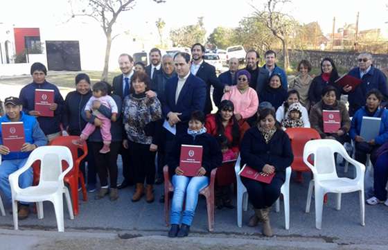 Firmarán convenios de acceso y regularización dominial de tierras