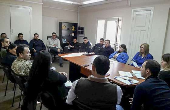 Organizan el operativo de seguridad para los peregrinos del Milagro