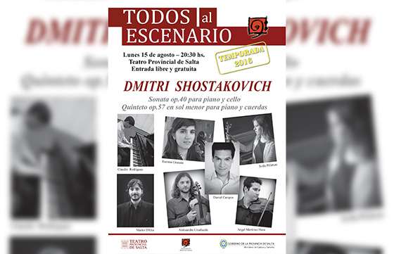 Todos al Escenario con obras de Shostakovich