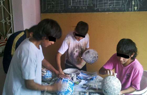 Taller de artesanía para jóvenes