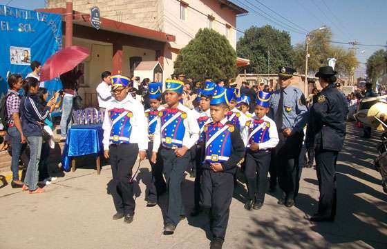 Los Cuerpos Infantiles de la Policía honraron al General San Martín