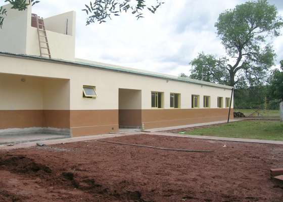 Finaliza la construcción de la escuela del paraje Vallecito en El Galpón 