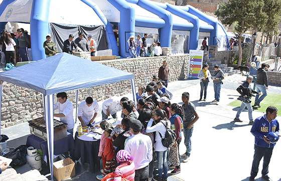 Vecinos de Chicoana recibieron al Centro de Atención Ciudadana
