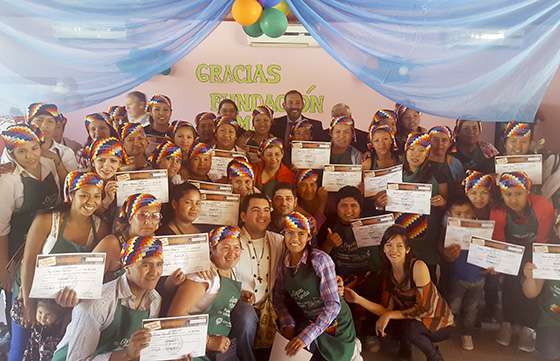 Más de 180 mujeres de Pueblos Indígenas fueron capacitadas en cocina y economía familiar