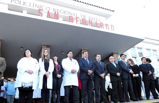El hospital San Bernardo celebró sus 56 años de servicio